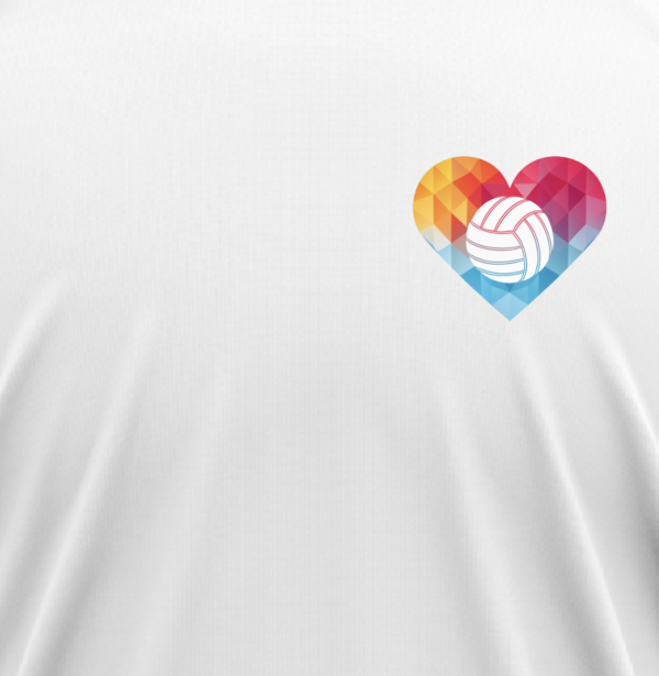 White t-shirt Small ♥ Volley - Image 2