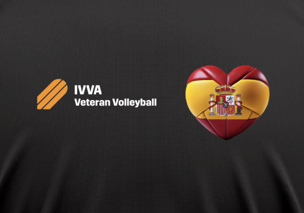 Black t-shirt IVVA with volleyball heart - Image 2