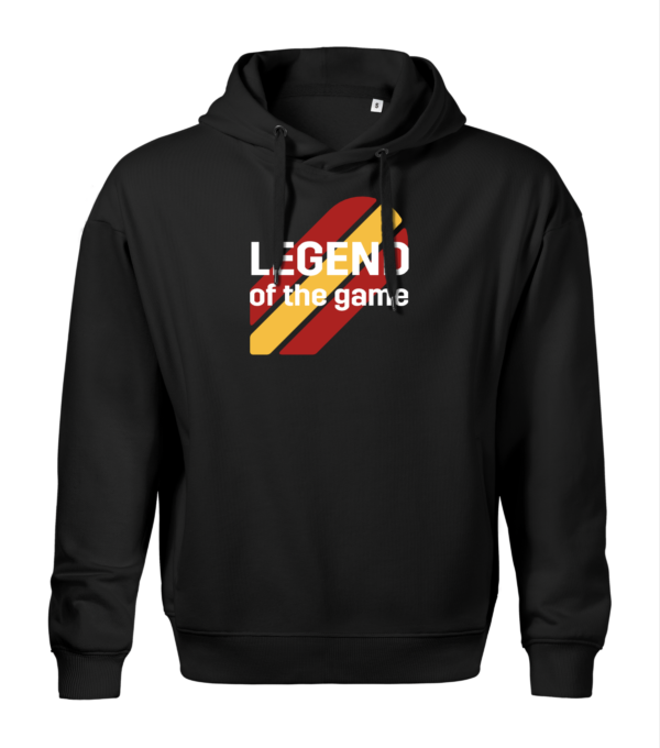 Black hoodie "LEGEND of the game"