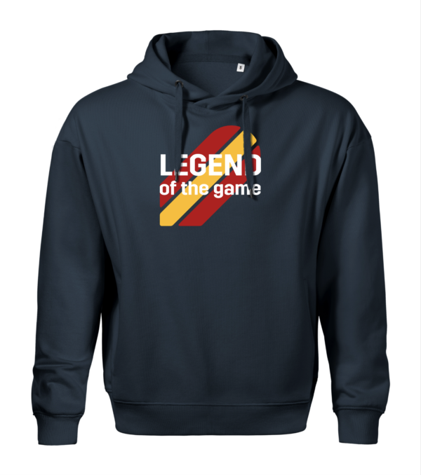 Midnight blue hoodie "Legend of the game"