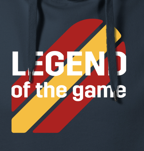 Midnight blue hoodie "Legend of the game" - Image 2